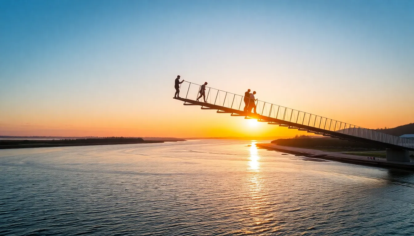 bridgewalking - Illustration