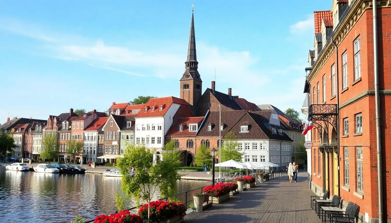 afslappende ophold i hjertet af Odense - Illustration