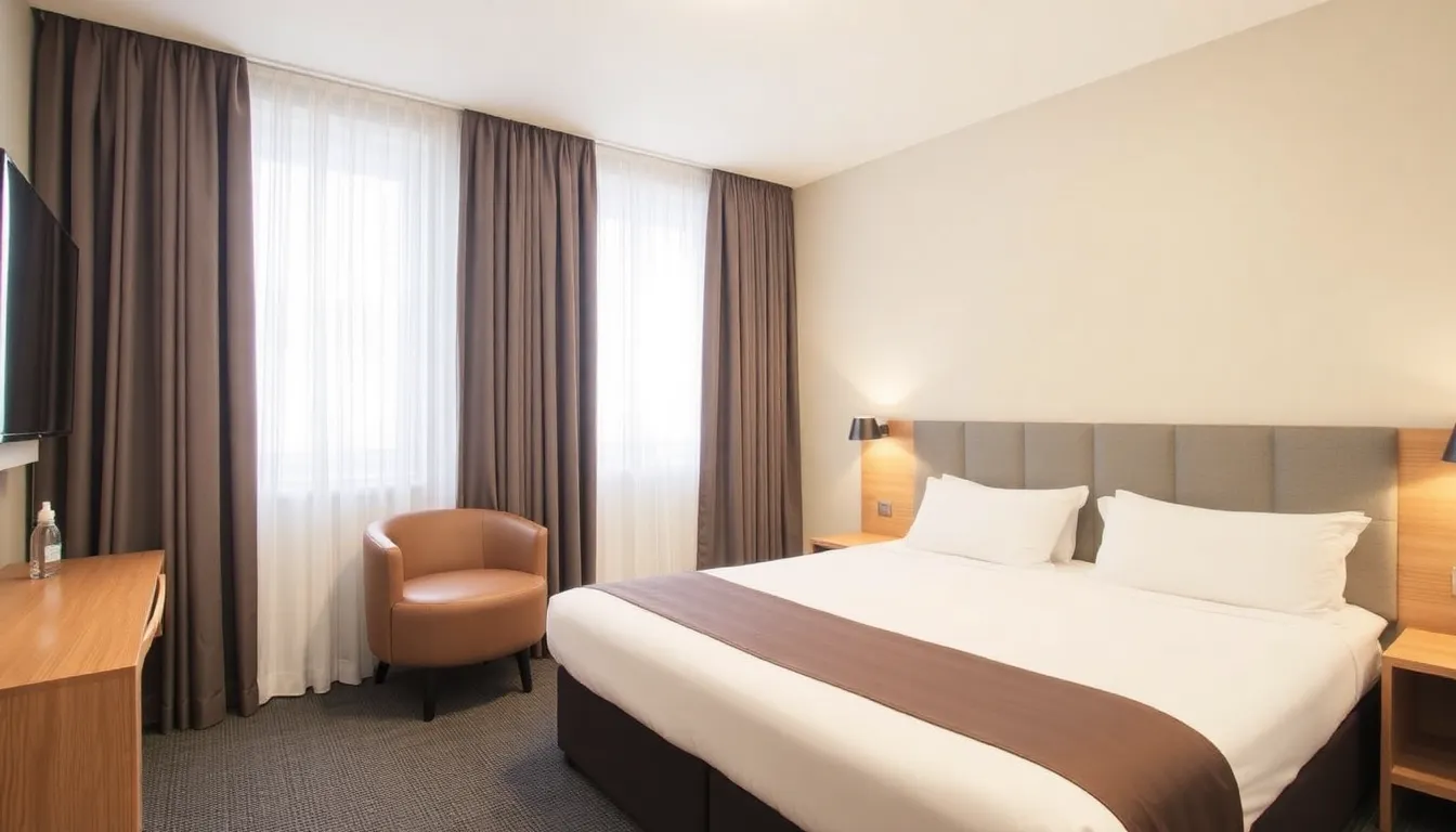 billigt hotel odense - Illustration