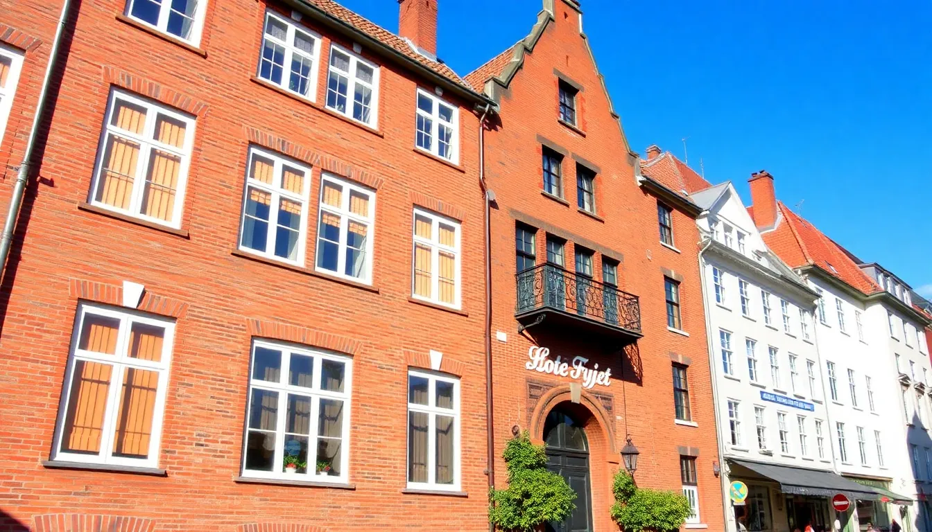 centralt beliggende overnatning i Odense - Illustration