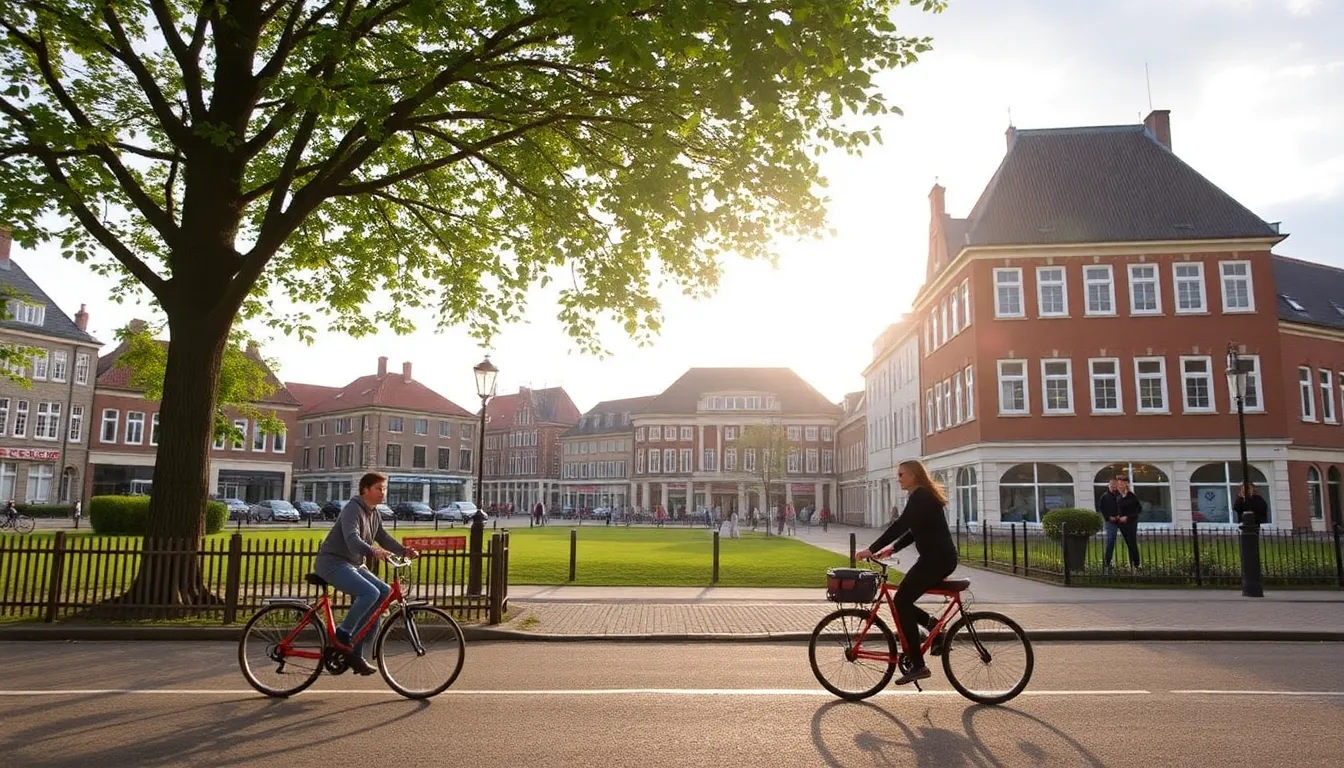 cykeludlejning odense - Illustration