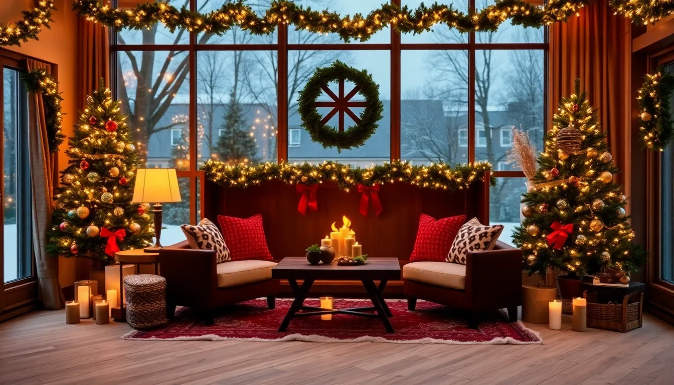 hotelophold juleaften - Illustration