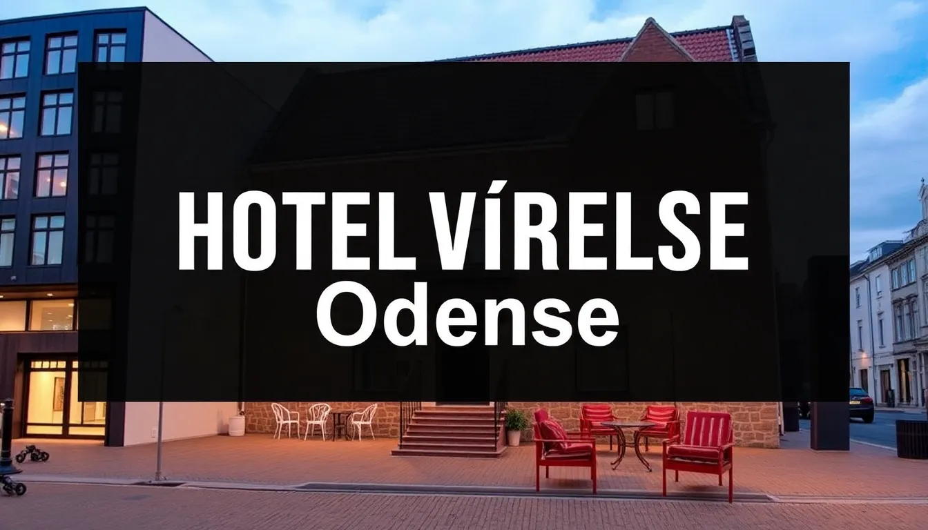 hotelværelse odense - Illustration