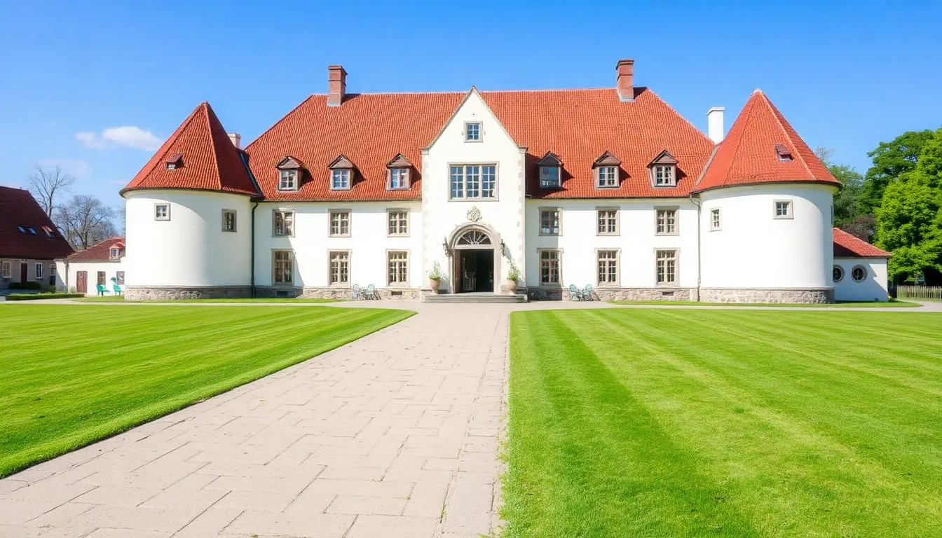 hvor ligger egeskov slot - Illustration