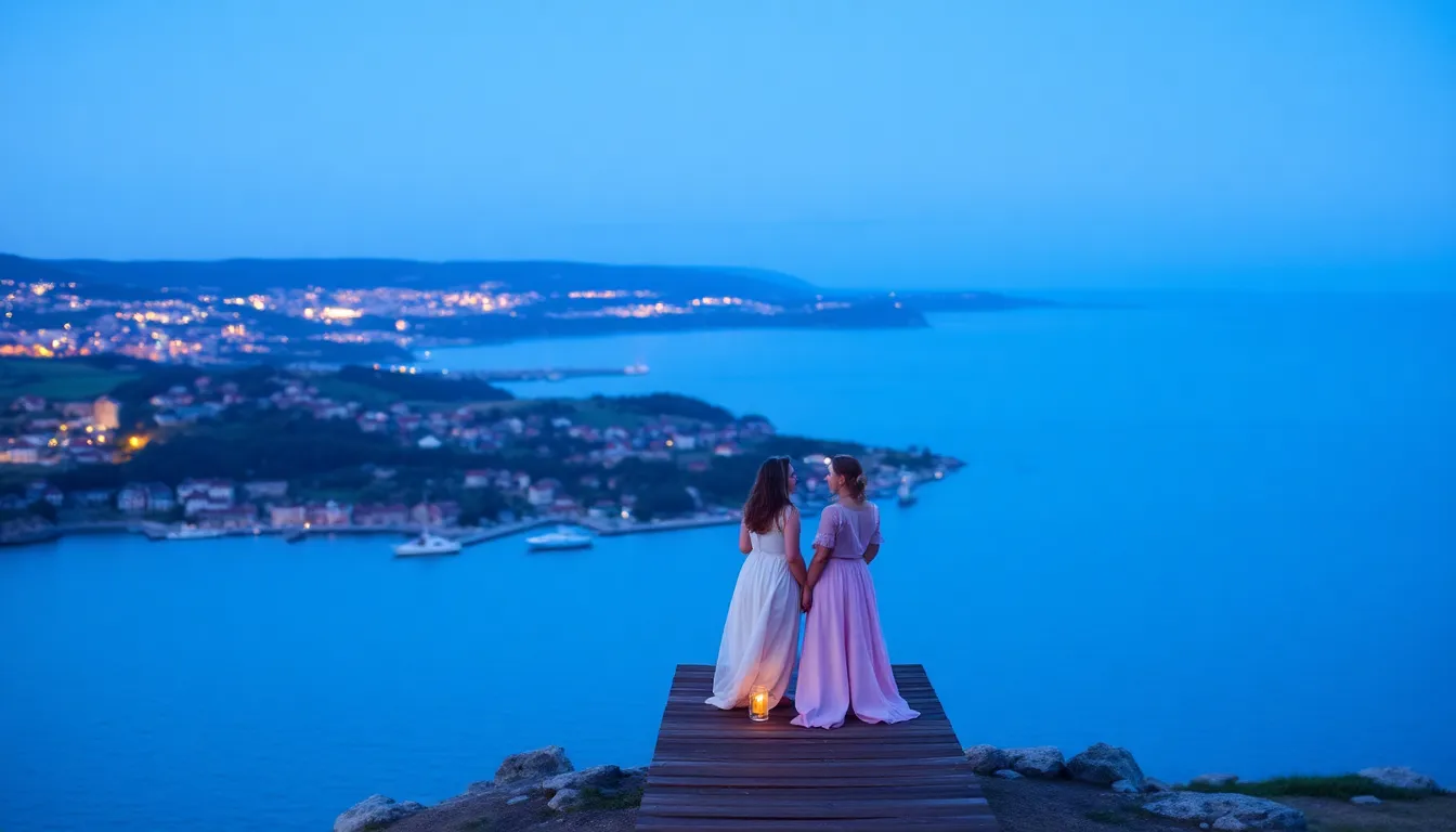 romantisk ophold fyn - Illustration