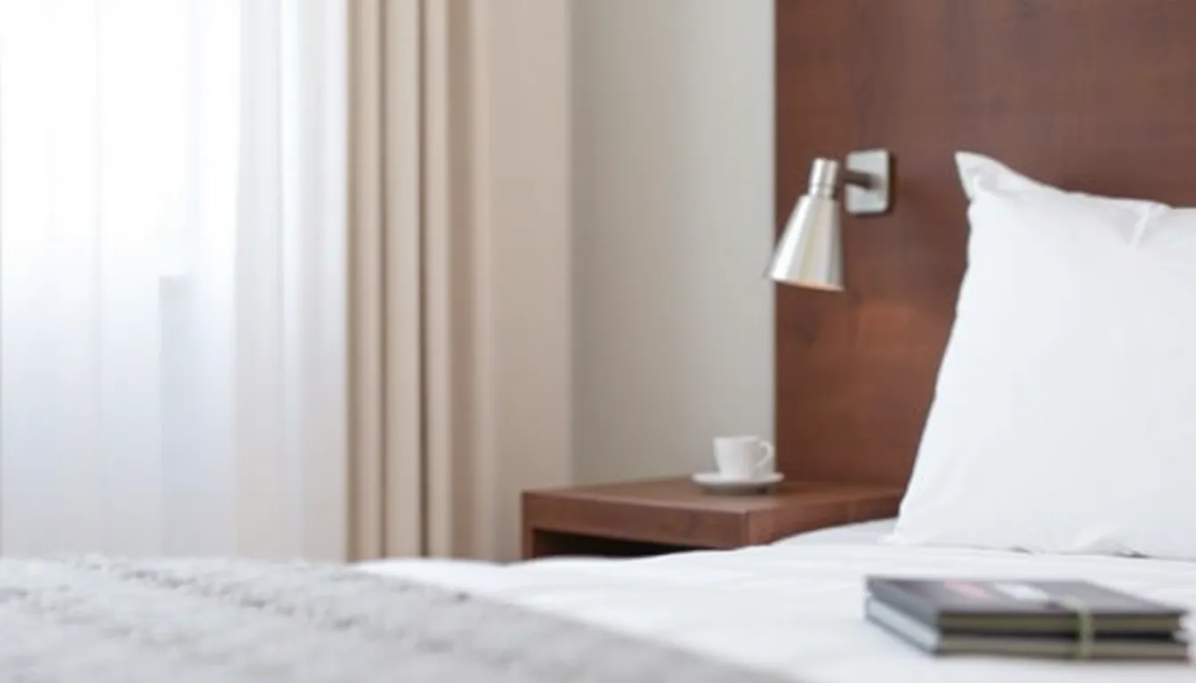 selvbetjeningshotel - Illustration