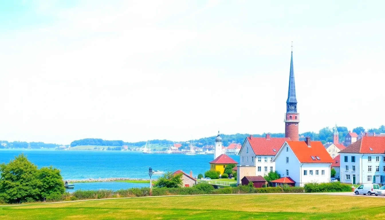 overnatningsmuligheder ved Fyns attraktioner - Illustration