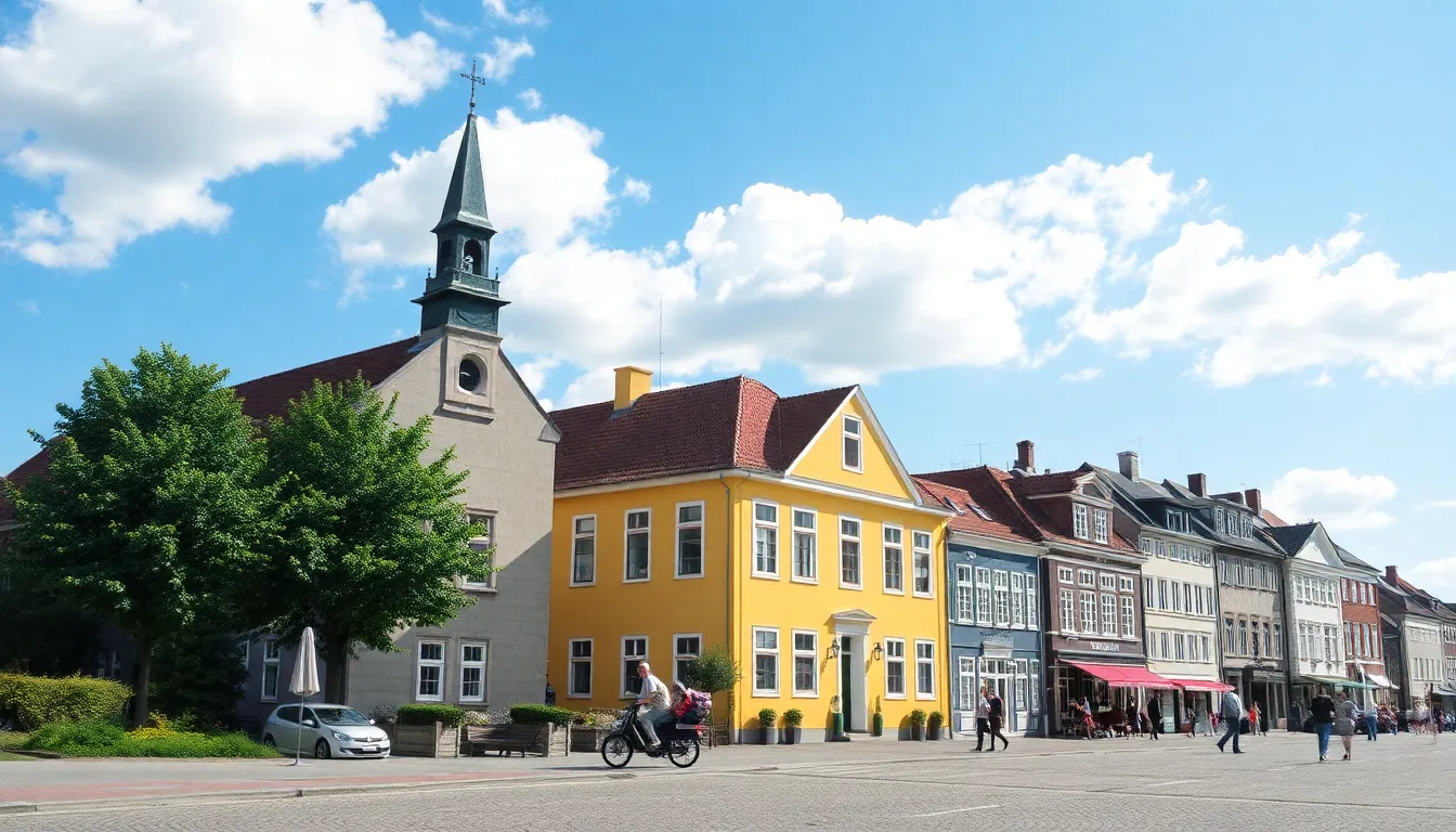 sommerferie i odense - Illustration