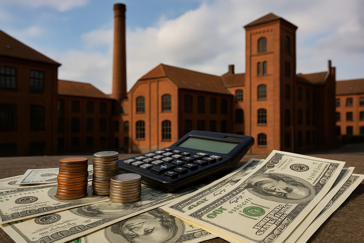 Brandts Klædefabrik - Illustration