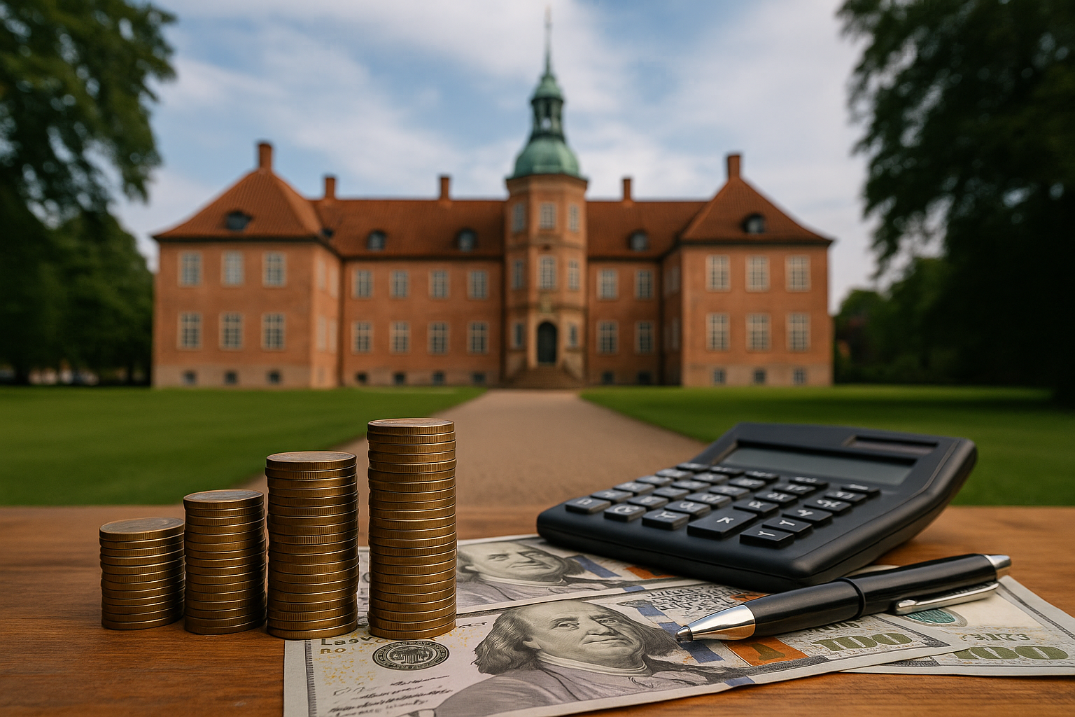 Odense Slot - Illustration