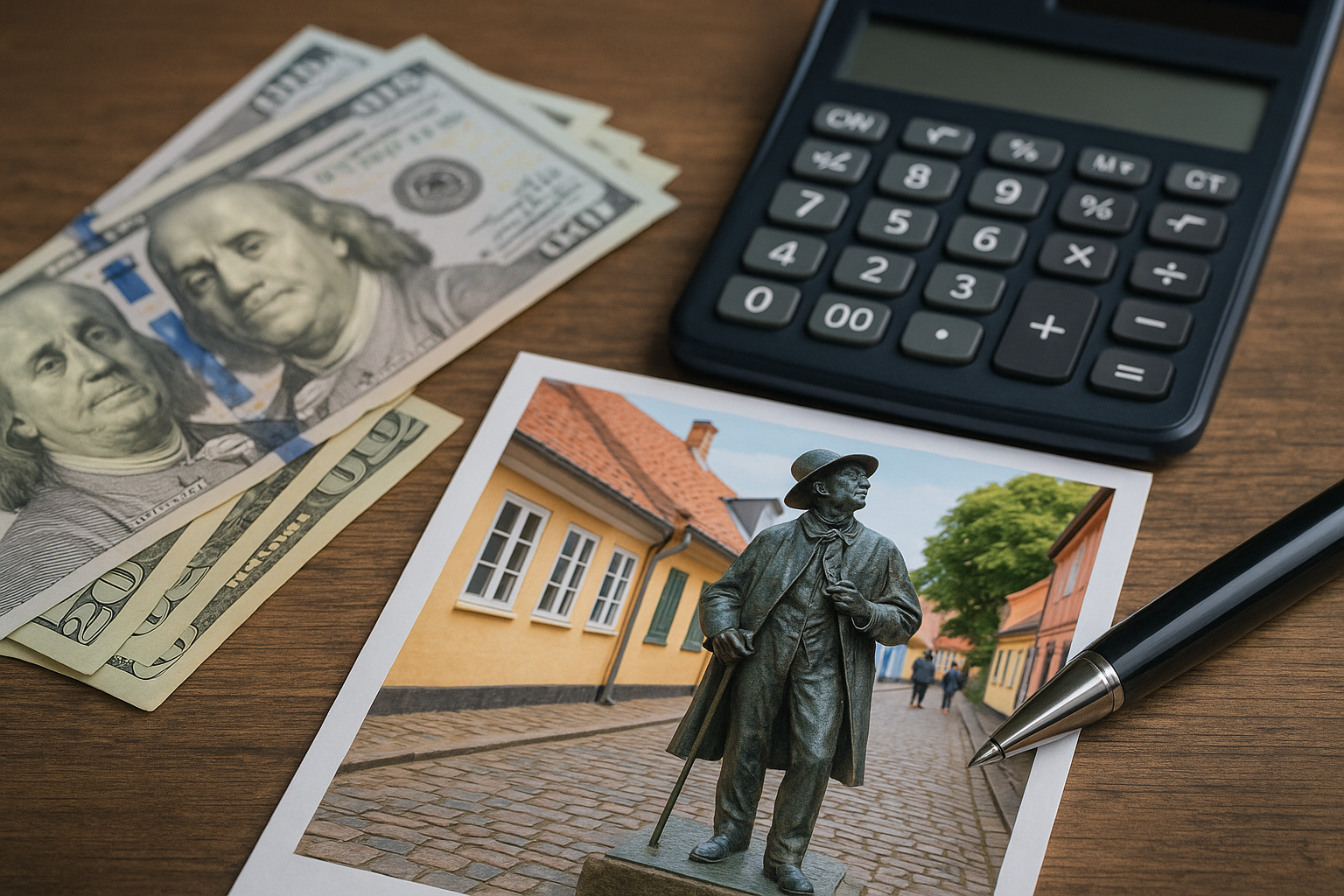 guidede ture Odense - Illustration