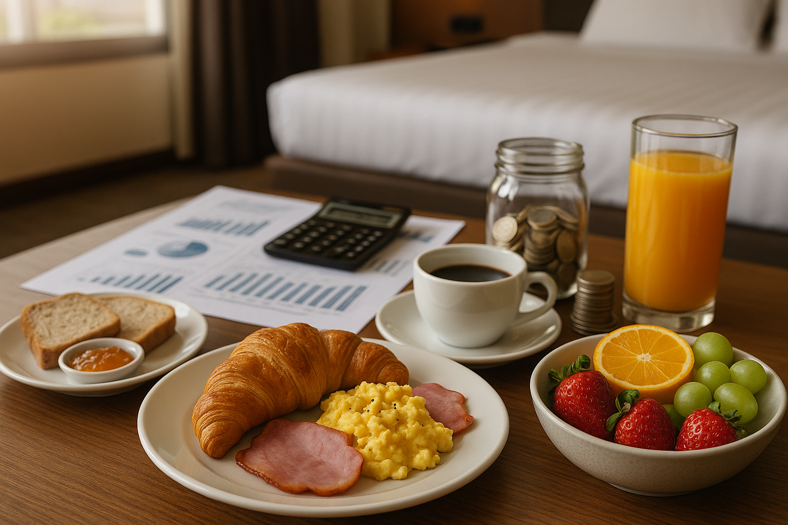 hoteller med morgenmad i Odense - Illustration