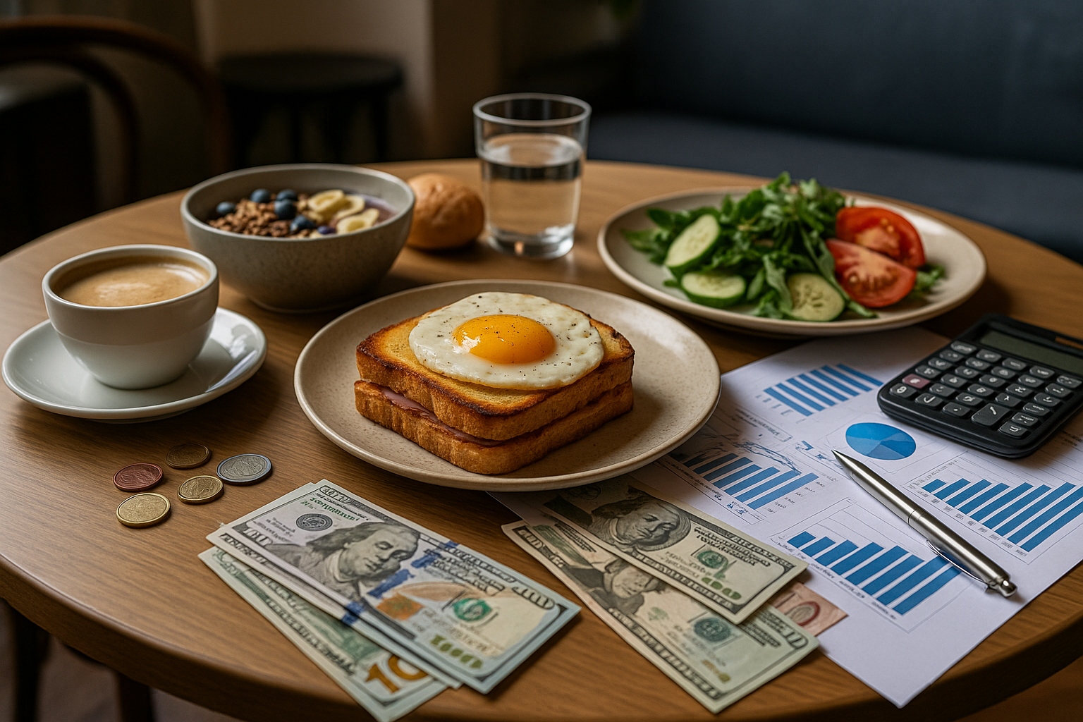 morgenmadscaféer Odense - Illustration