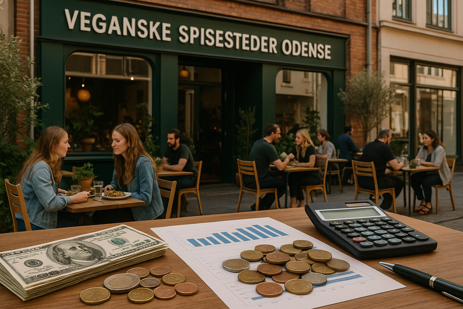 veganske spisesteder Odense - Illustration