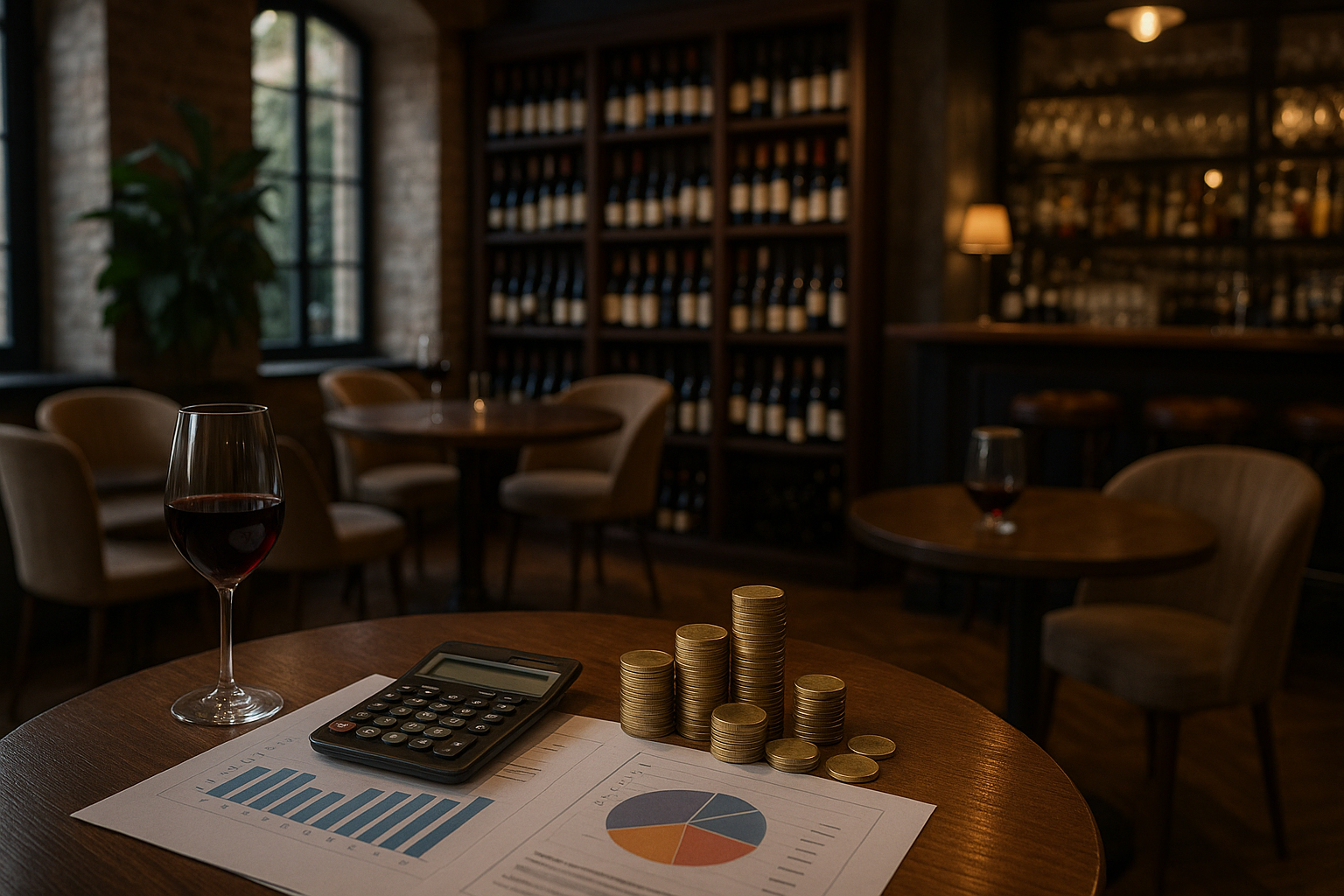 vinbarer i Odense - Illustration