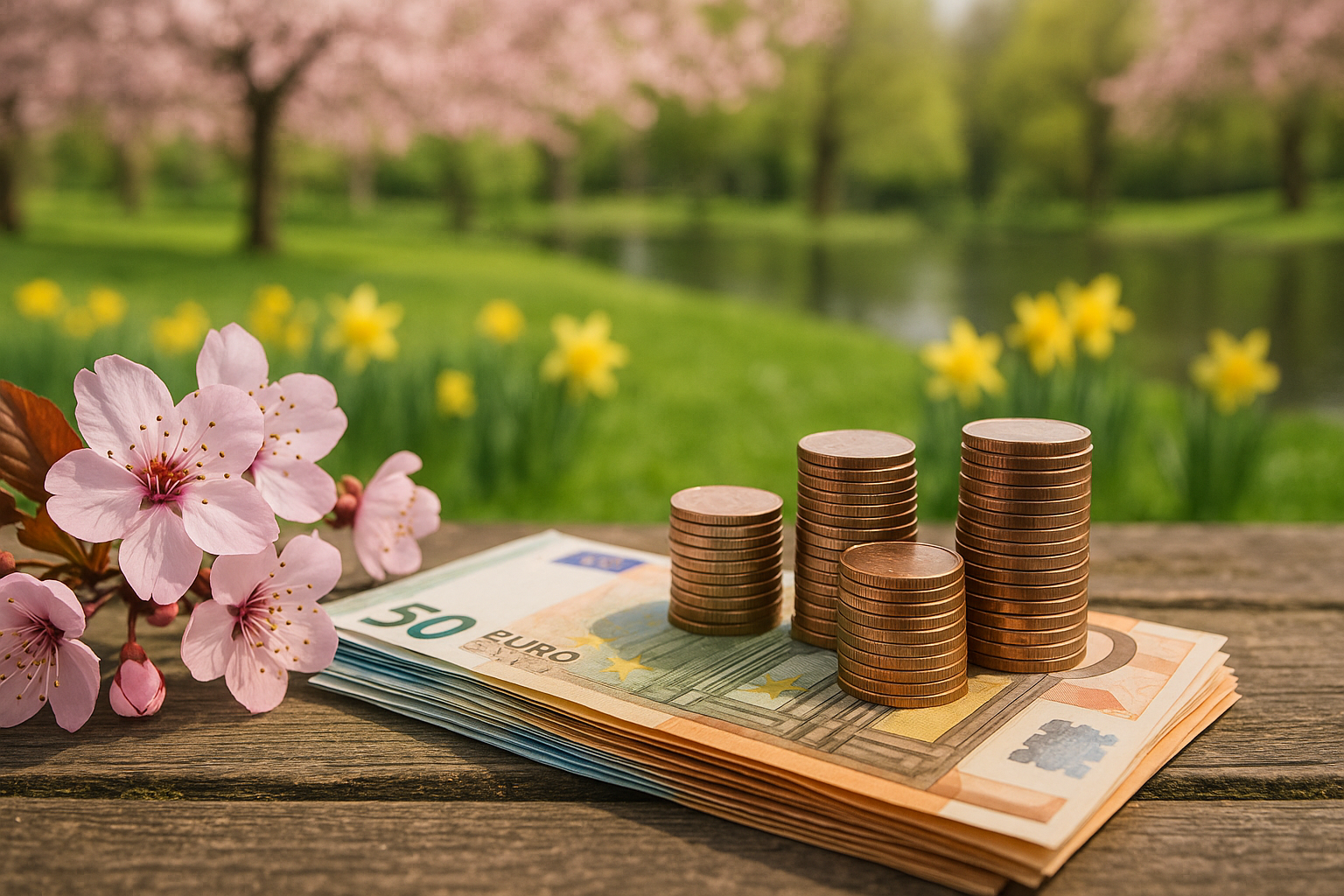 forårsoplevelser i Odense - Illustration